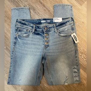 NWT Old Navy Rockatar super skinny distressed jeans